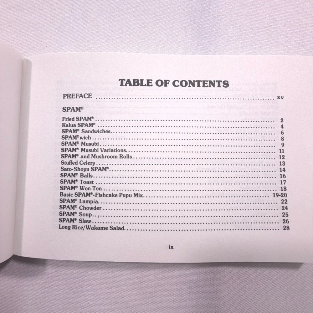 Hawaii's SPAM Cookbook Ann Kondo Corum Recipes Sardines Corned Beef Softcover